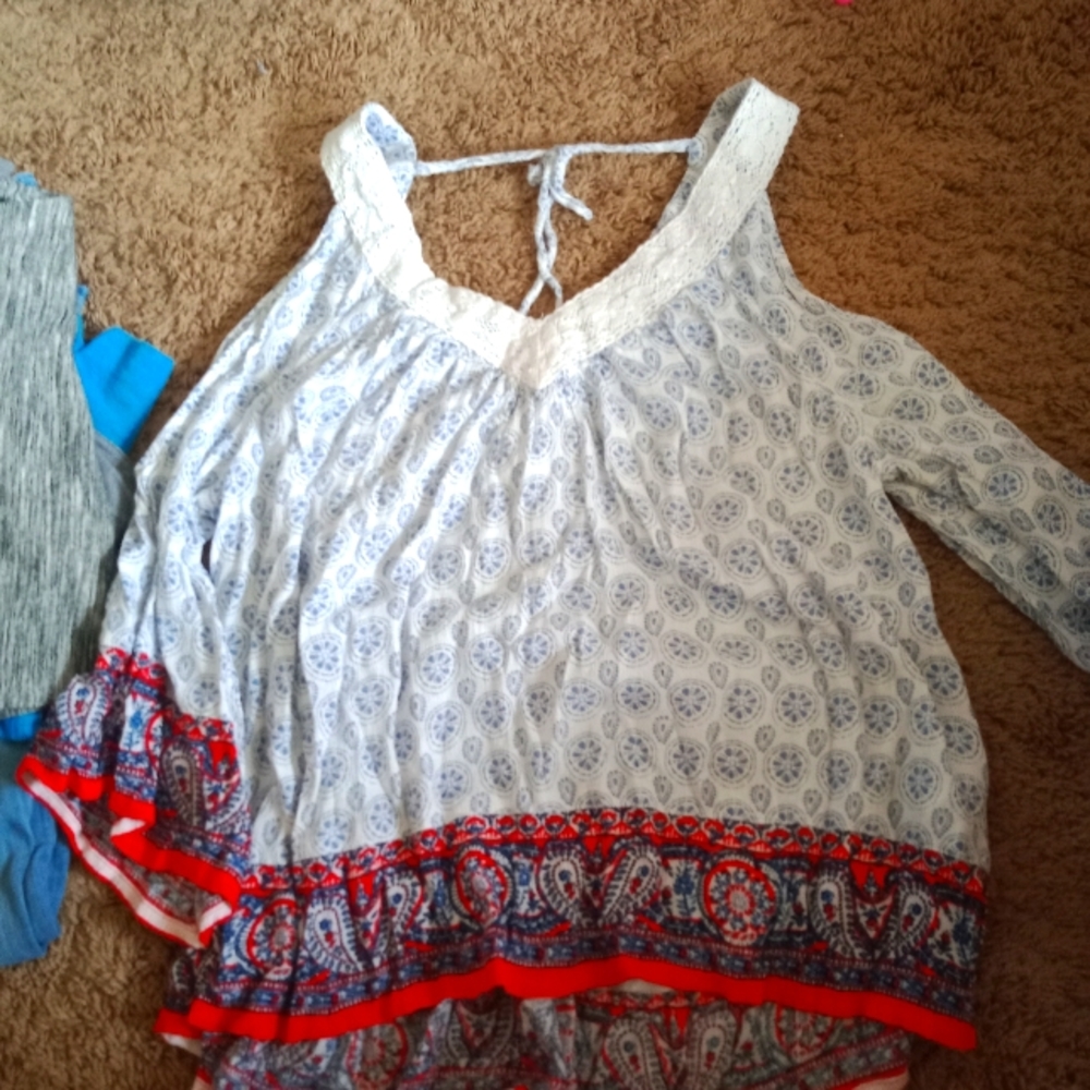 Hollister off the shoulder top